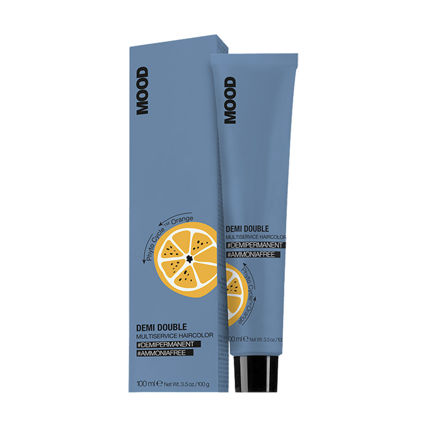 Деміперманентна фарба для волосся Mood Demi Double Multiservice Haircolor 4 Brown, 100 мл
